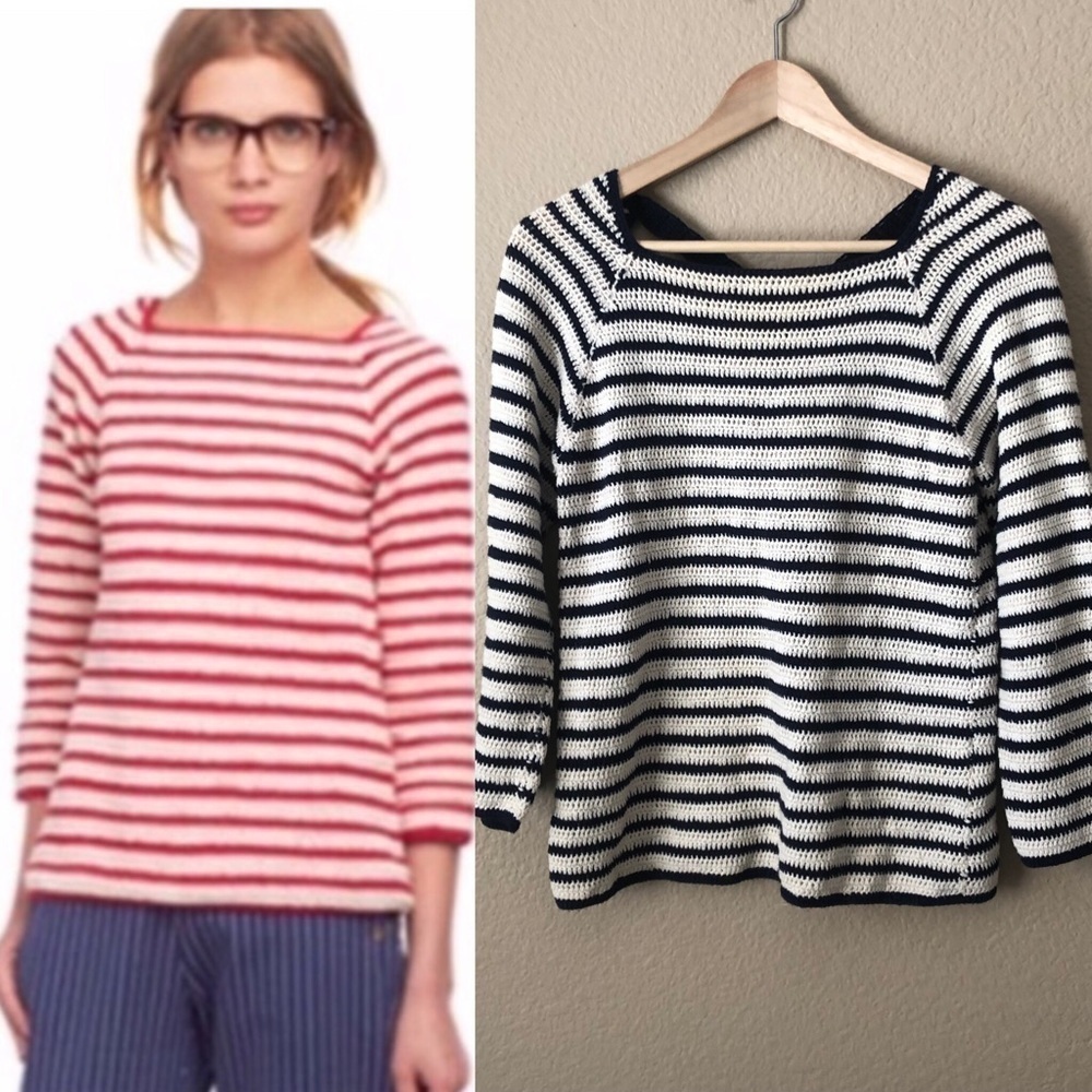 Anthropologie Lauren moffatt striped sweater
